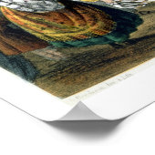 キリストの勝利のエルサレムへの入り ポスター (角)