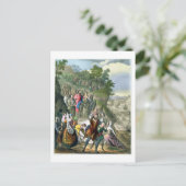 キリストの勝利のエルサレムへの入り ポストカード (スタンド正面)