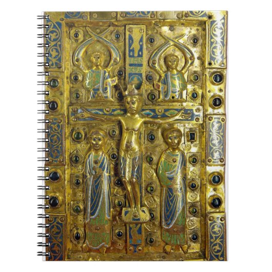 キリストの十字架刑， Limoges, 13世紀 ノートブック (正面)