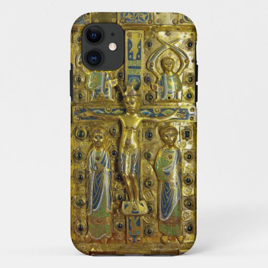 キリストの十字架刑， Limoges, 13世紀 Case-Mate iPhoneケース (裏面)