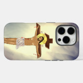 キリストの十字架iPhoneケース（複数サイズ） Case-Mate iPhoneケース (裏面 (横))