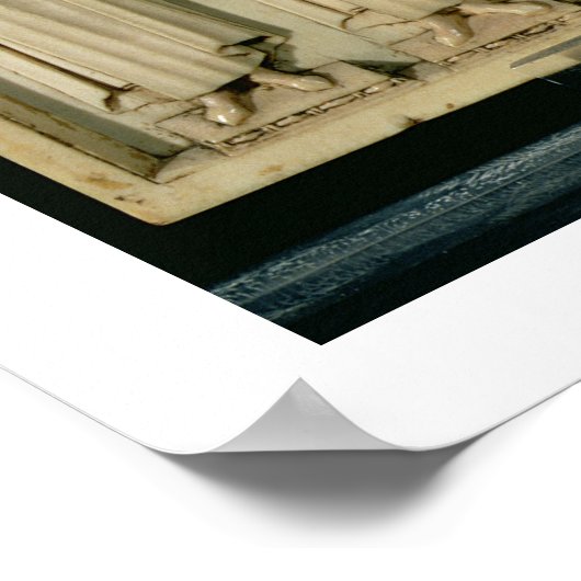 キリストの即位を描いたハーバービル・トリプチチ ポスター (角)