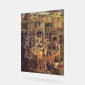 キリストの受難の場面 アクリルサイン (傾斜)