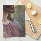 キリストの古風な宗教的肖像画 キッチンタオル (四つ折り)