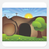 キリストの墓 スクエアシール (正面)