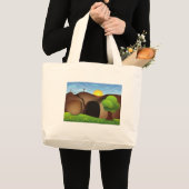 キリストの墓 ラージトートバッグ (正面(商品))