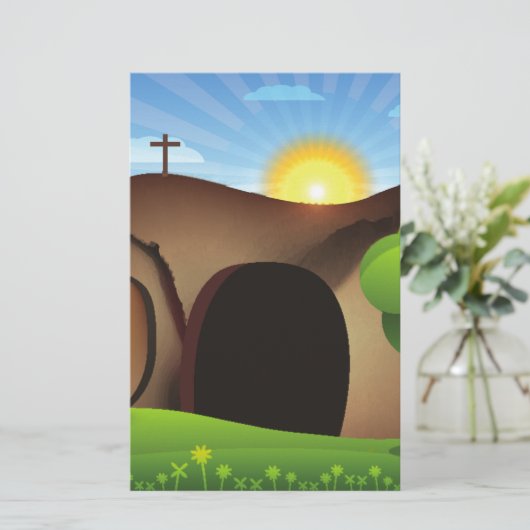 キリストの墓 便箋 (スタンド正面)