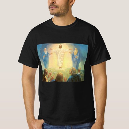 キリストの変容 バンテージ宗教 Tシャツ (正面)