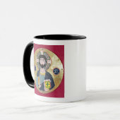 キリストの天恵、第10第11世紀 マグカップ (正面左)