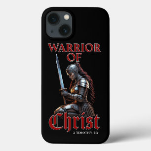 キリストの女戦士2テモテ2:3クリスチャン iPhone 13ケース