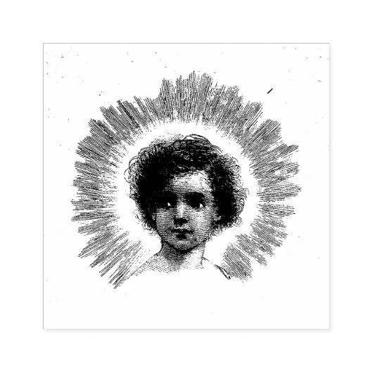 キリストの子の宗教クリスチャン ラバースタンプ (インプリント)