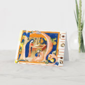 キリストの子の崇拝 カード (正面)