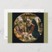 キリストの子の崇拝 ポストカード (正面/裏面)