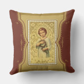 キリストの子イエスのトゲと爪、 ネイルの冠 クッション (裏面)