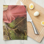 キリストの子供たちへの教え、ヴィンテージ宗教 キッチンタオル (四つ折り)