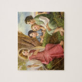 キリストの子供たちへの教え、ヴィンテージ宗教 ジグソーパズル (縦)