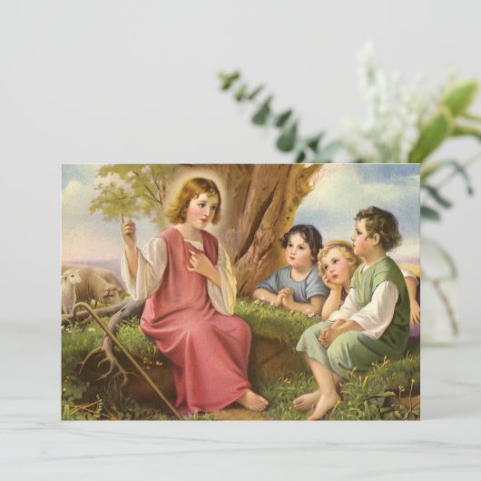 キリストの子供たちへの教え、ヴィンテージ宗教 招待状 (スタンド正面)