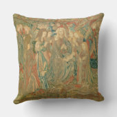 キリストの子供(タペストリー)の崇敬 クッション (裏面)