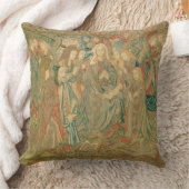 キリストの子供(タペストリー)の崇敬 クッション (ブランケット)