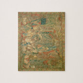 キリストの子供(タペストリー)の崇敬 ジグソーパズル (縦)