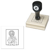 キリストの宗教カトリックの聖ユダのいとこ ラバースタンプ (押印)