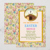 キリストの復活と復活の主日を祝う 招待状 (正面/裏面)