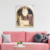 キリストの復活と敬虔な女性たち キャンバスプリント (インサイチュ (リビング))