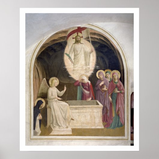キリストの復活と敬虔な女性たち ポスター (正面)