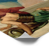 キリストの復活のための勉強, 1860 ポスター (角)