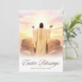 キリストの復活の祝福　パスハの祈り シーズンカード (スタンド正面)