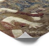 キリストの復活を描いたタペストリー ポスター (角)