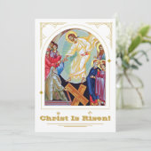 キリストの復活 『アナスタシス』 正教会の復活祭 招待状 (スタンド正面)