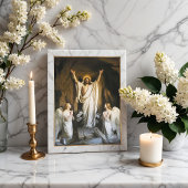 『キリストの復活』（キリストのふっかつ、英: The Resurrection） カール・ブロック作 ポスター