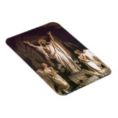 キリストの復活。ファインアートイースターギフト マグネット (右側)