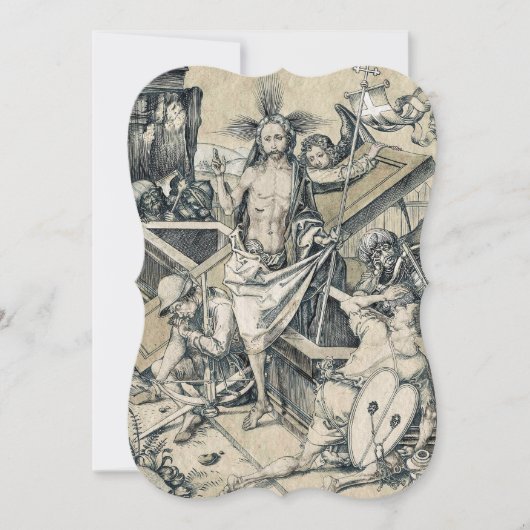 キリストの復活 招待状 (正面)