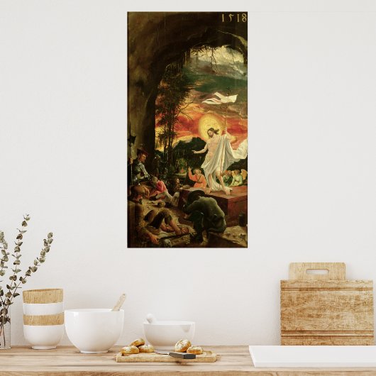 キリストの復活， 1518 ポスター (キッチン)