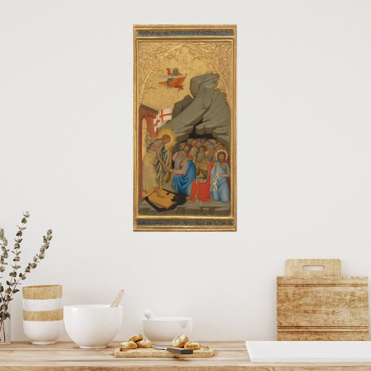 キリストの情熱 – アンドレア・ヴァンニファインアートポスター ポスター (キッチン)