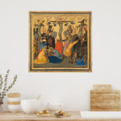 キリストの情熱 – アンドレア・ヴァンニファインアートポスター ポスター (キッチン)