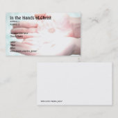 キリストの手 名刺 (正面/裏面)