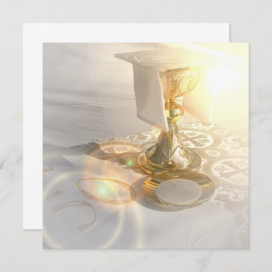 キリストの招待状の体 招待状 (正面/裏面)