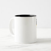 キリストの支配するマグカップ ツートーンマグカップ (正面左)