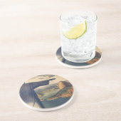 キリストの救世主像、リオデジャネイロ、ブラジル コースター (側面)