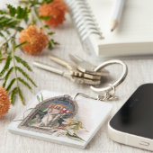 キリストの教会窓の復活 キーホルダー (正面右)