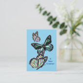 キリストの新しい創造祈りの言葉カード 名刺 (スタンド正面)