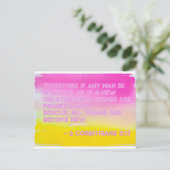 キリストの新しい生き物 – 信仰はがき シーズンポストカード (スタンド正面)