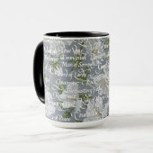 キリストの書名 ||グレーと黒 マグカップ (正面左)