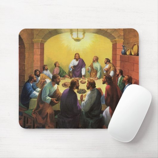 キリストの最後の晩餐、イエス・キリストとの最後の食事 マウスパッド (マウス)