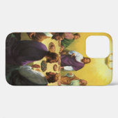 キリストの最後の晩餐 ヴィンテージ宗教、最後の晩餐 イエス・キリスト Case-Mate iPhoneケース (裏面 (横))