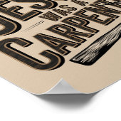 キリストの業イエスは大工であった ポスター (角)