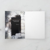 キリストの死と復活 - グリーティングカード (内部)